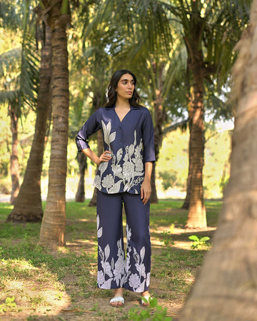 Blossom Grid Co-Ord Set
