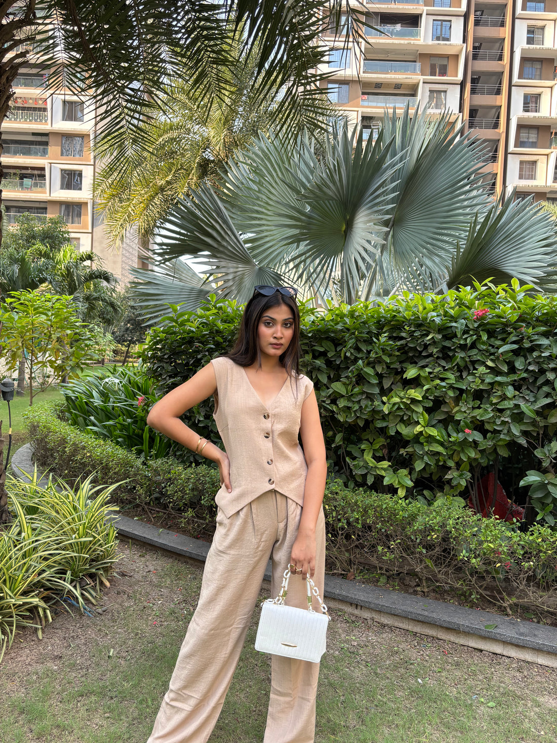 Sunset Grove Vest Coat Set