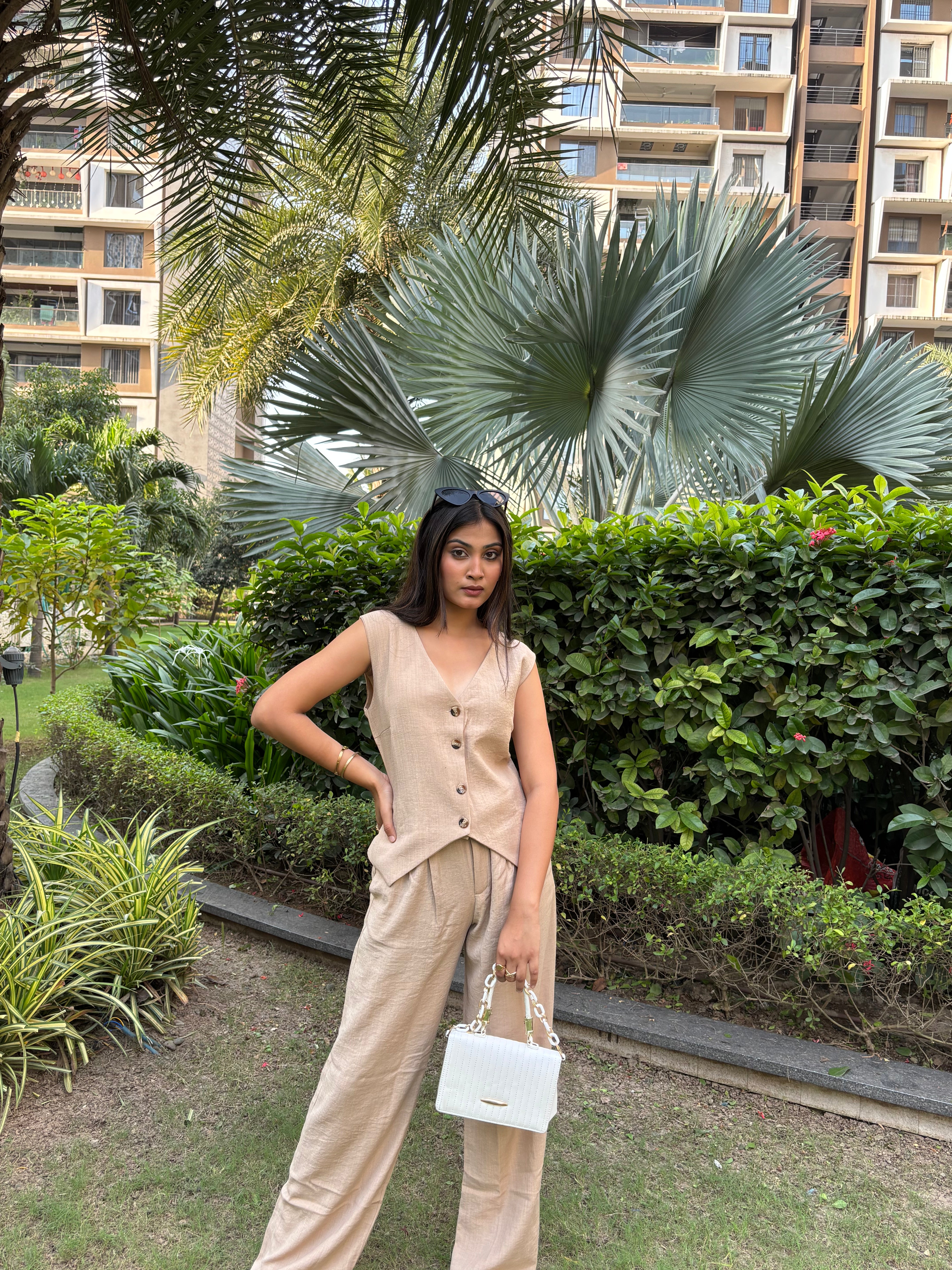 Sunset Grove Vest Coat Set