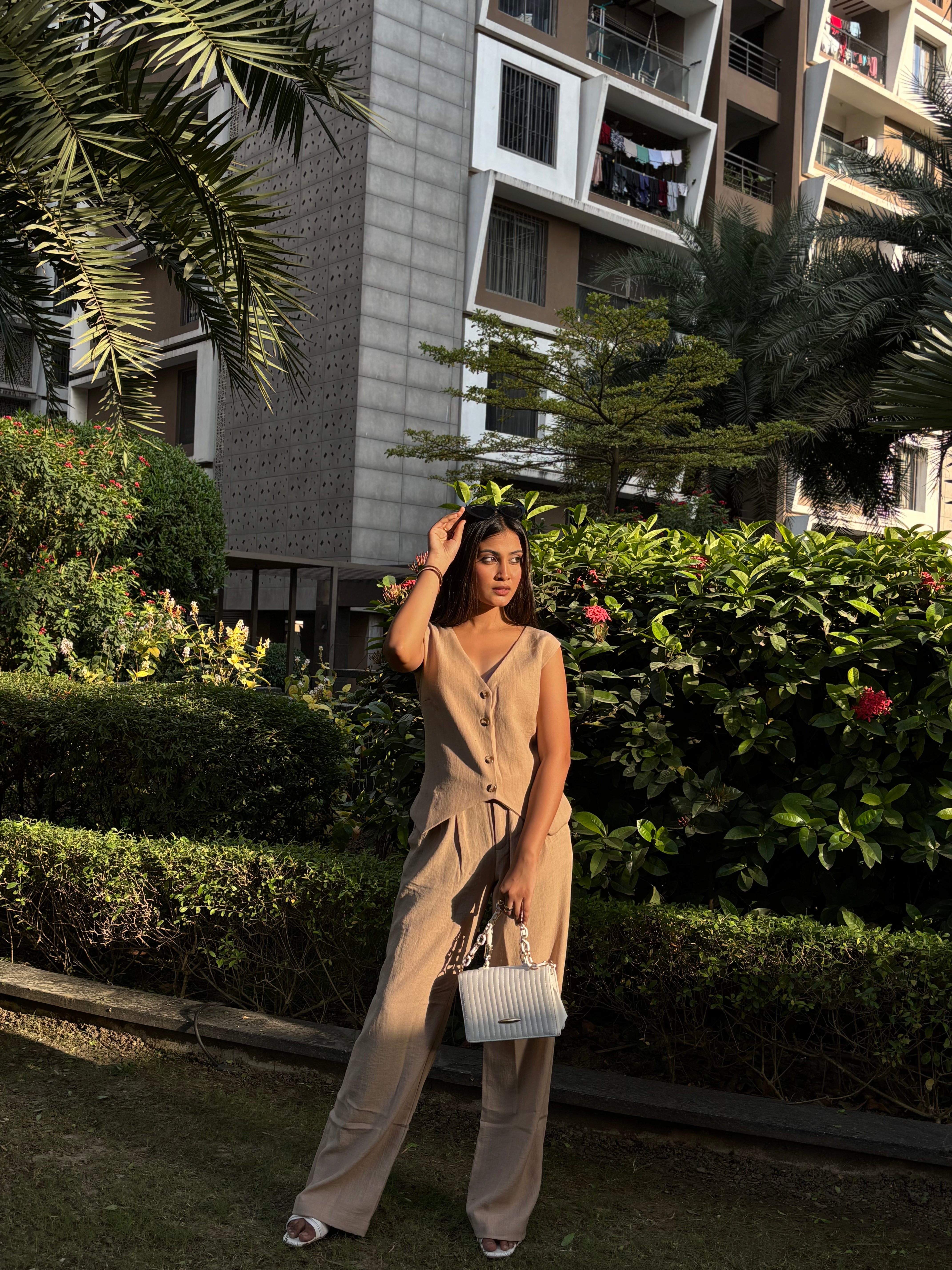 Sunset Grove Vest Coat Set