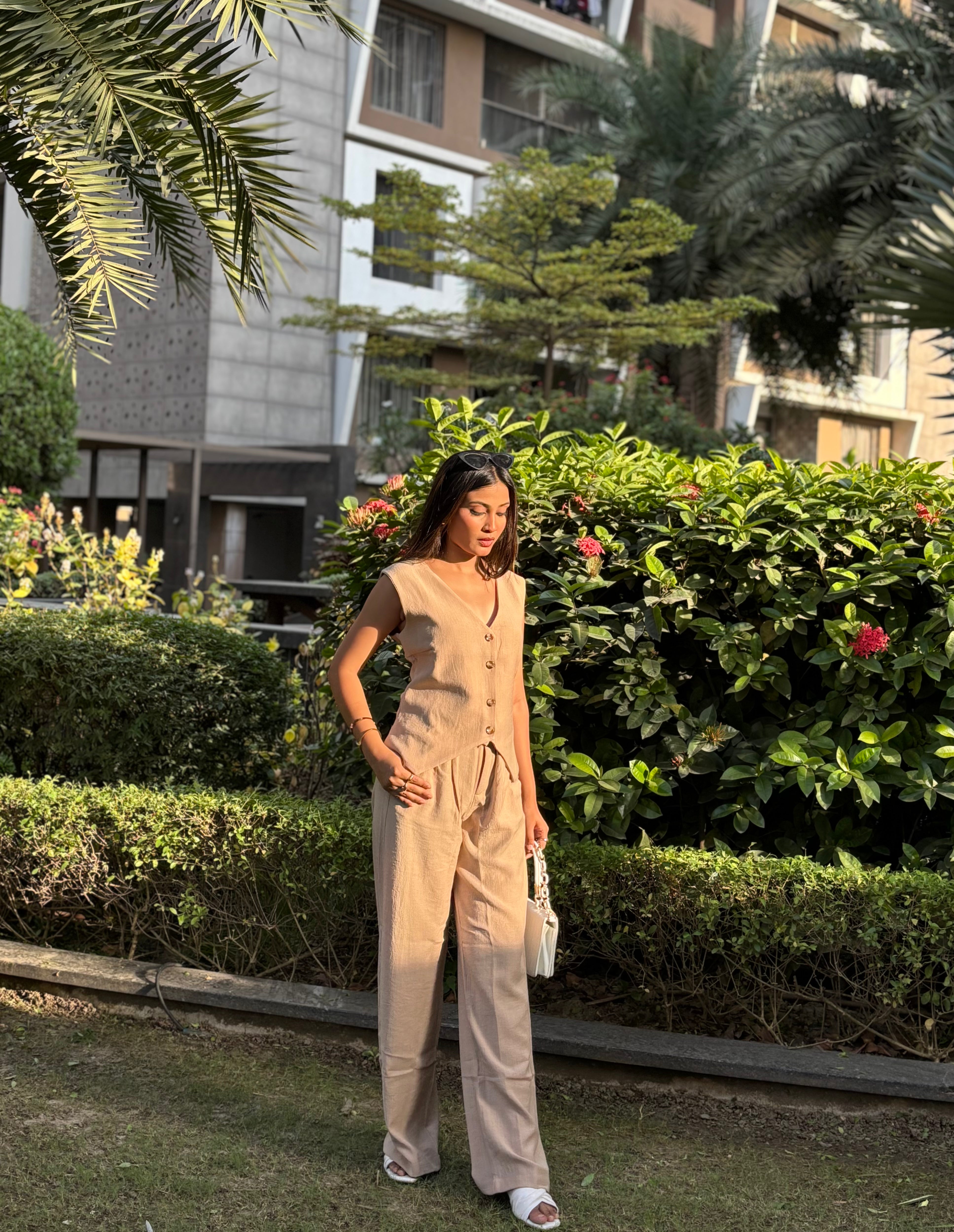 Sunset Grove Vest Coat Set