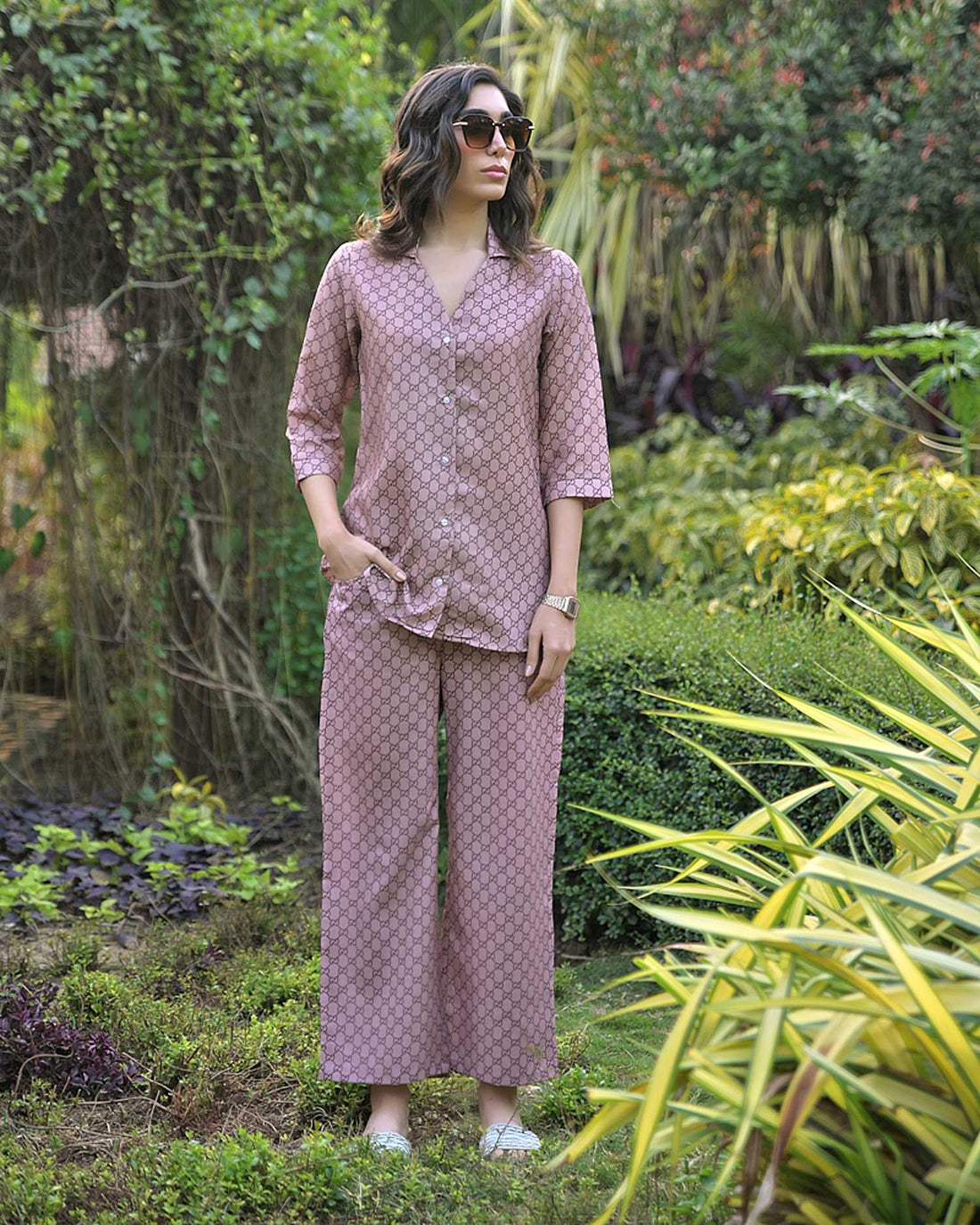 Mocha Luxe Co-ord Set