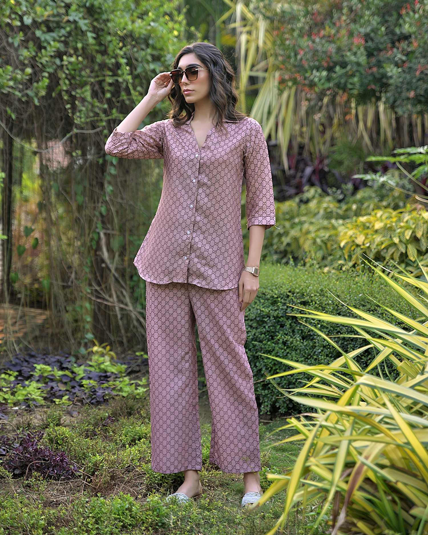 Mocha Luxe Co-ord Set