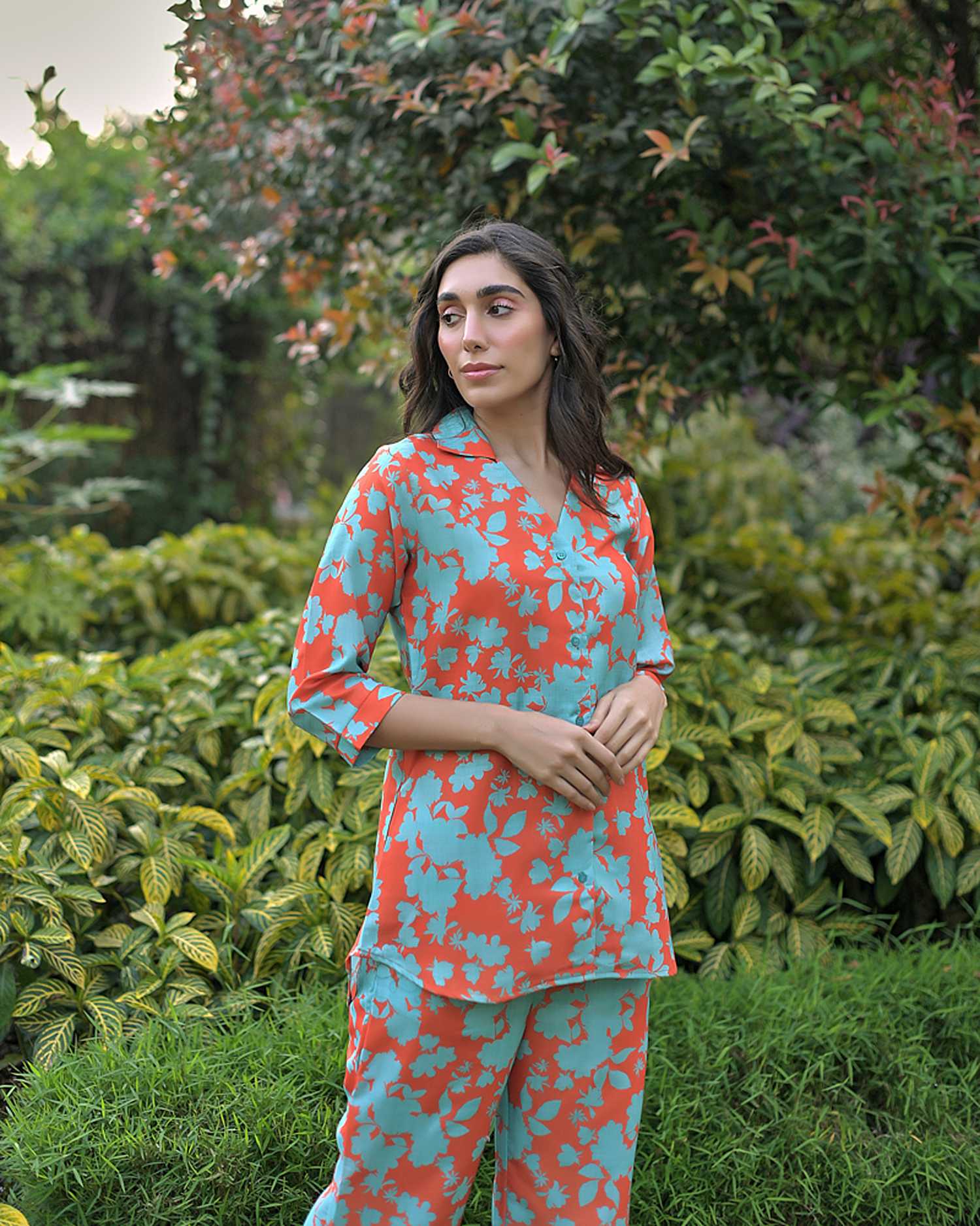 Coral Breeze Co-Ord Set