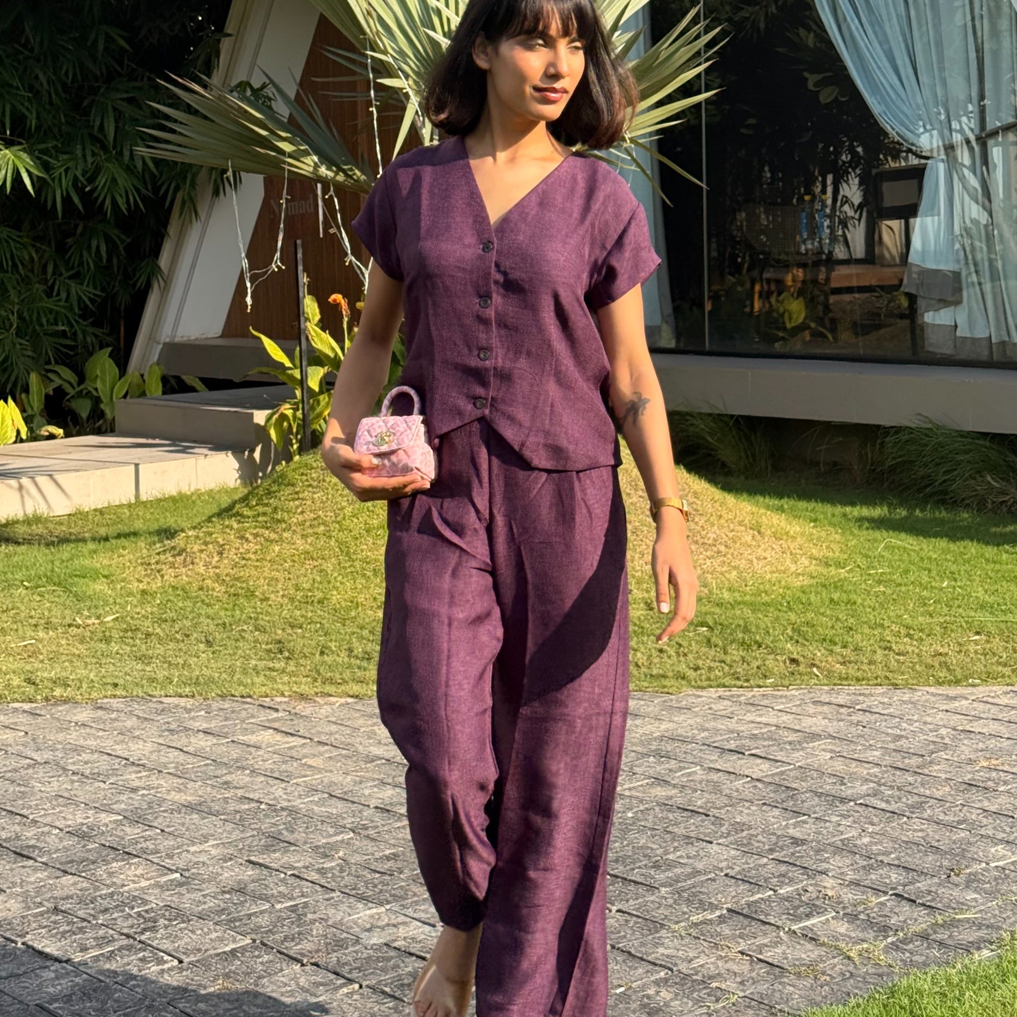 Olive Grove Vest Coat & Trouser Set