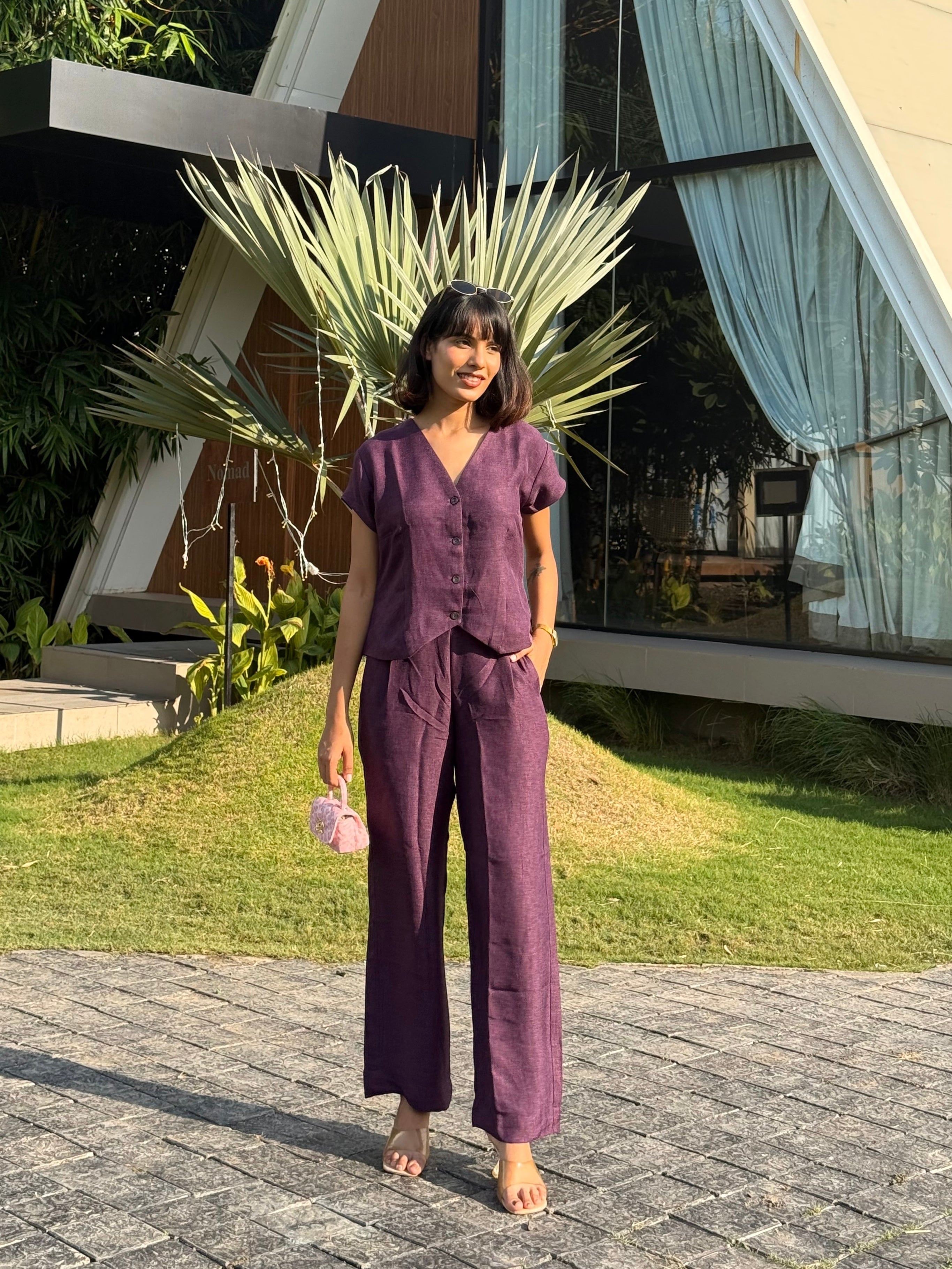 Olive Grove Vest Coat & Trouser Set