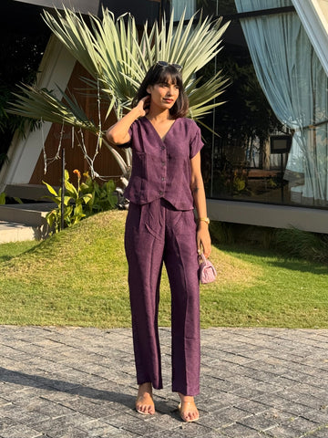 Olive Grove Vest Coat & Trouser Set