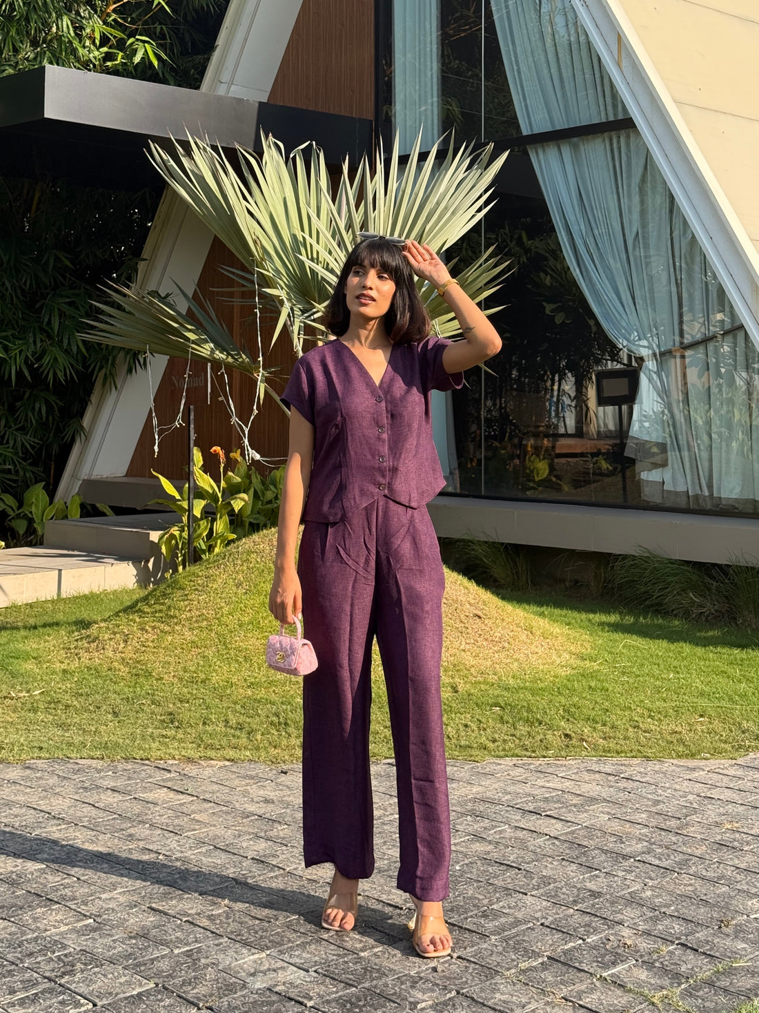 Olive Grove Vest Coat & Trouser Set