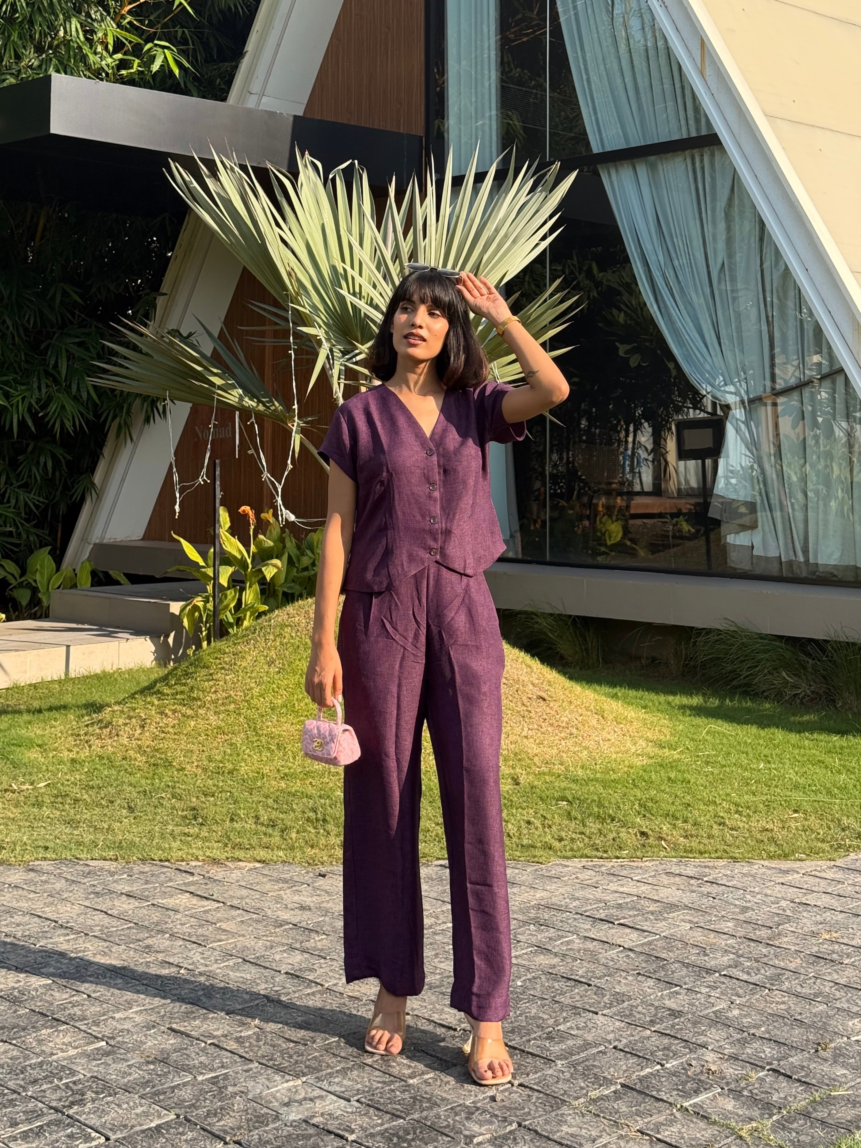 Olive Grove Vest Coat & Trouser Set