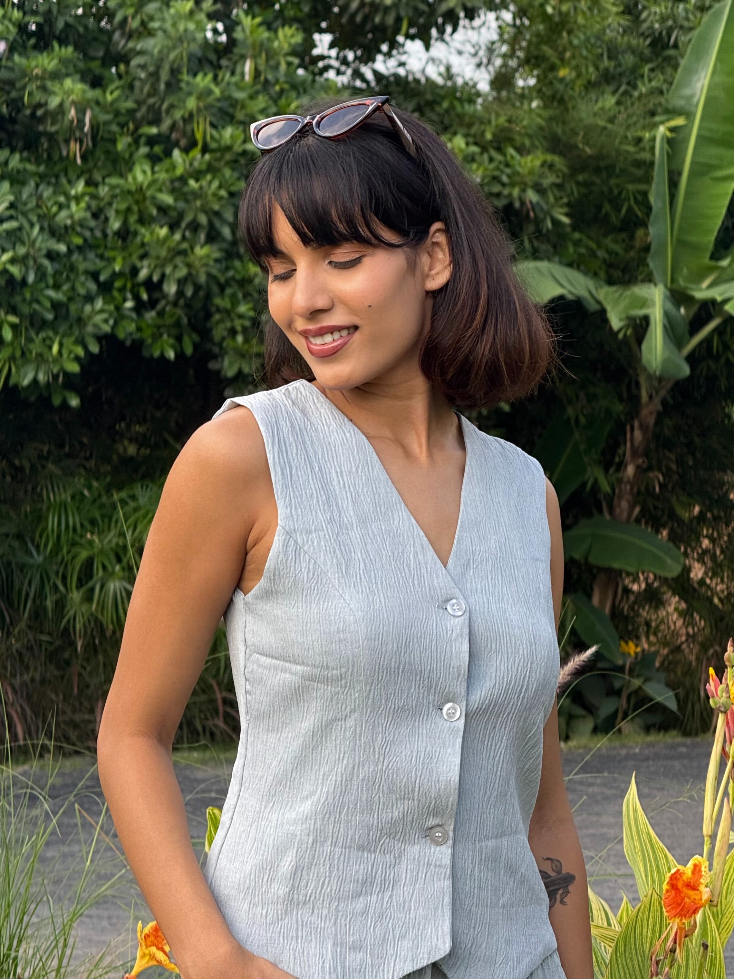 Rosewood Vest Coat & Trouser Set