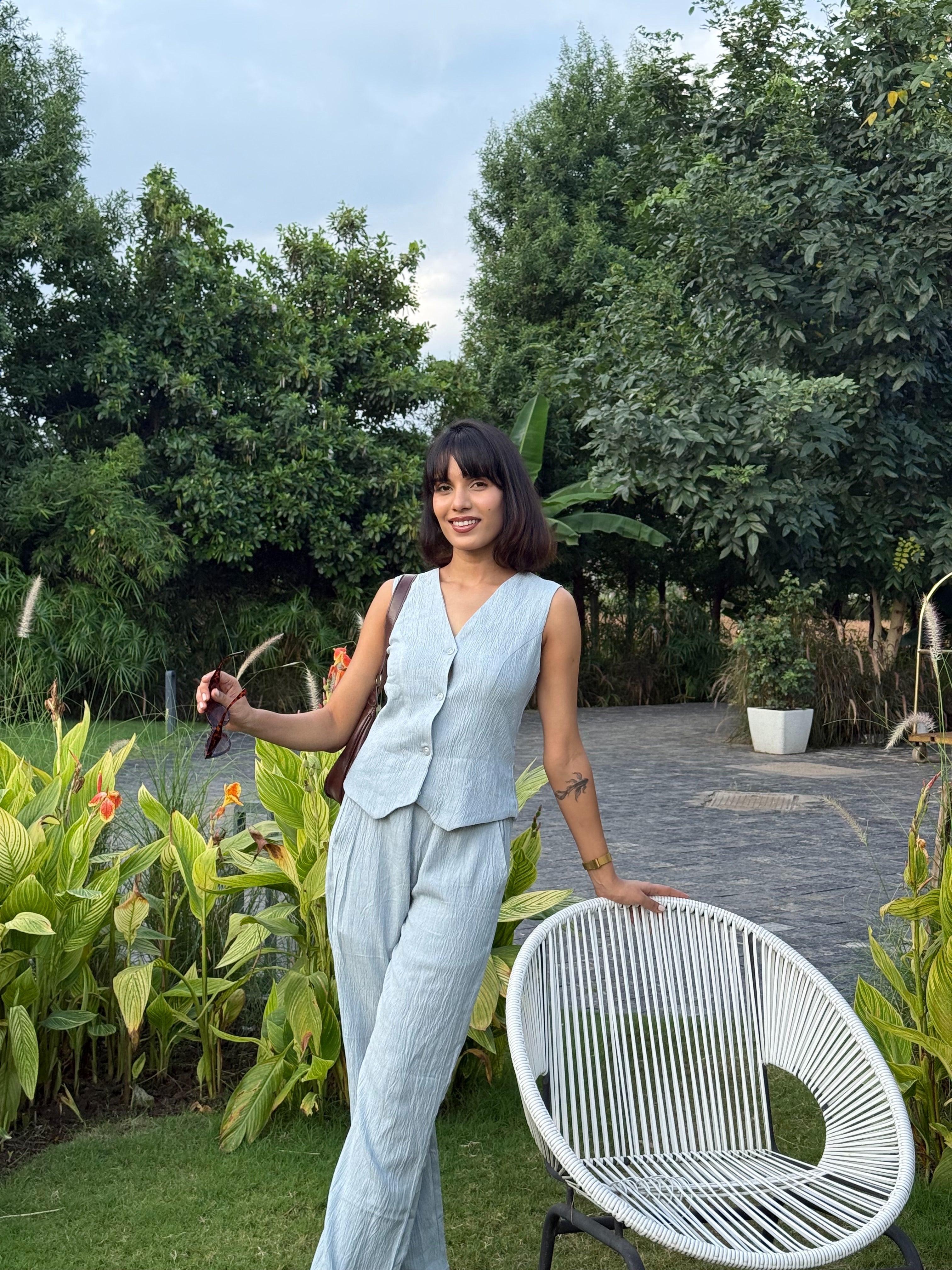 Rosewood Vest Coat & Trouser Set