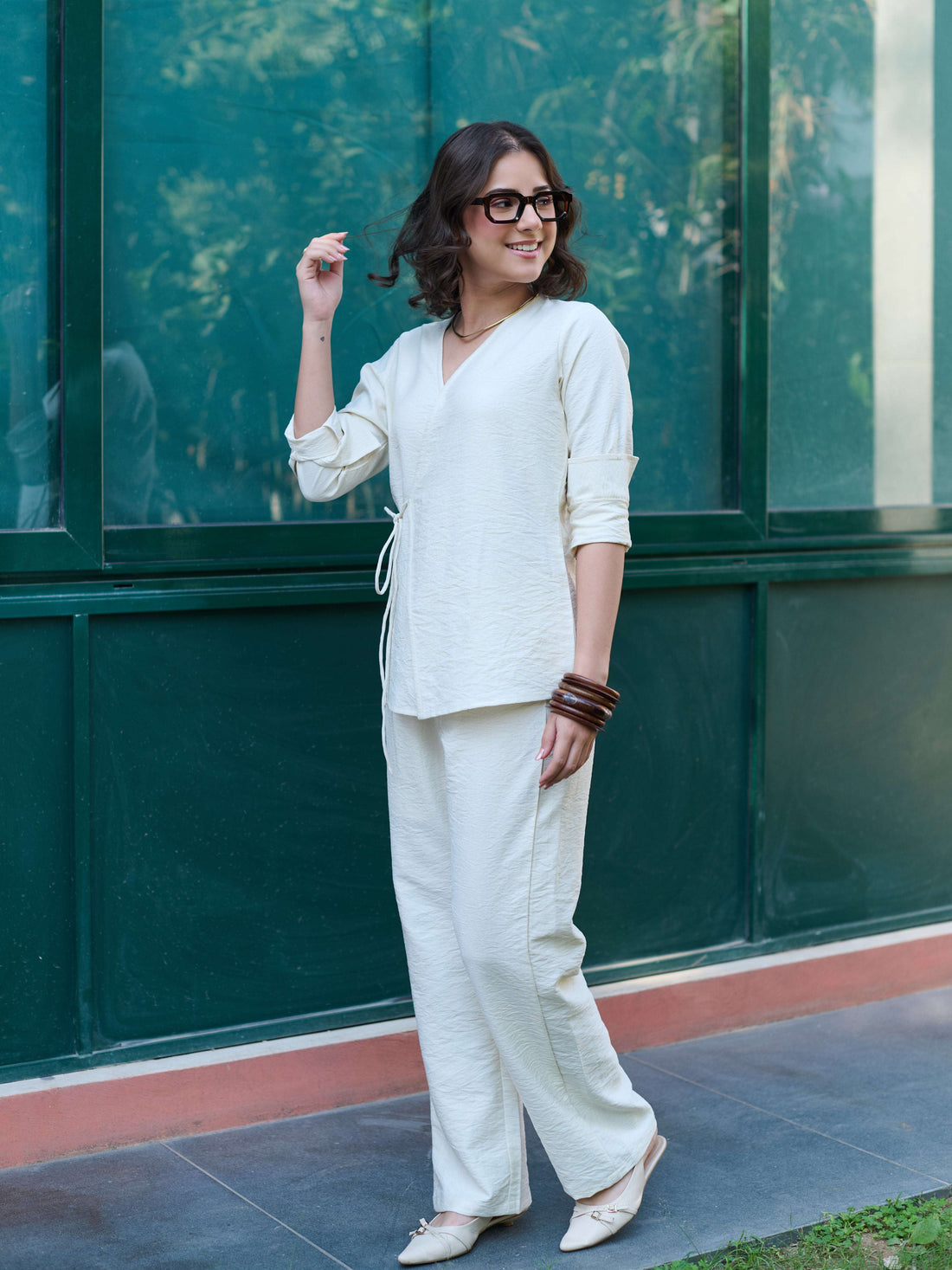 The Go-To Wrap Set - Soft Ecru