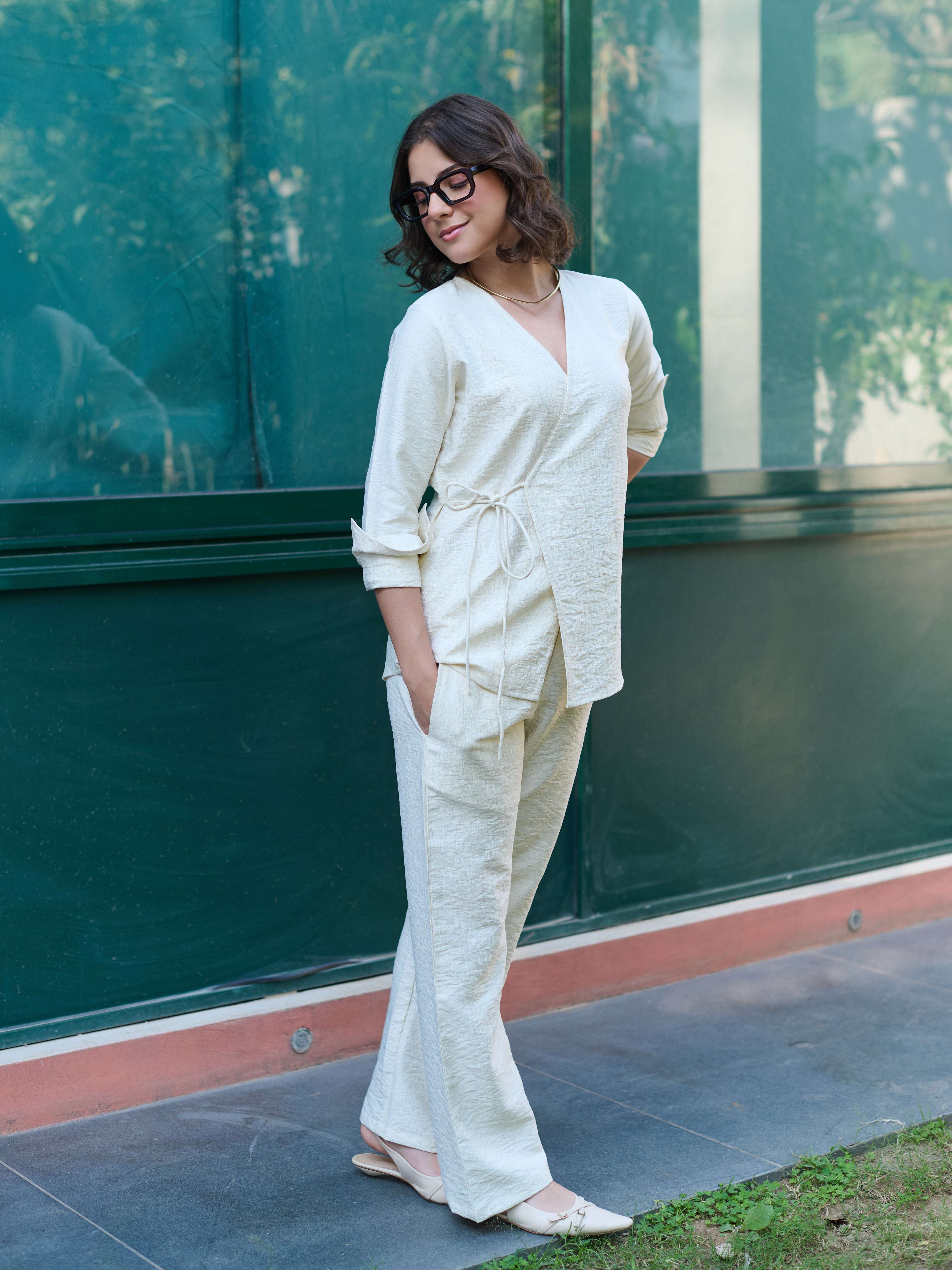 The Go-To Wrap Set - Soft Ecru