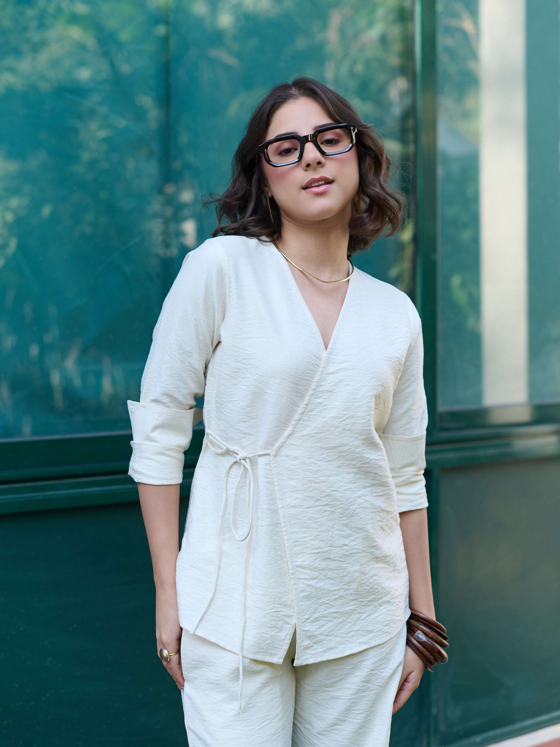 The Go-To Wrap Set - Soft Ecru