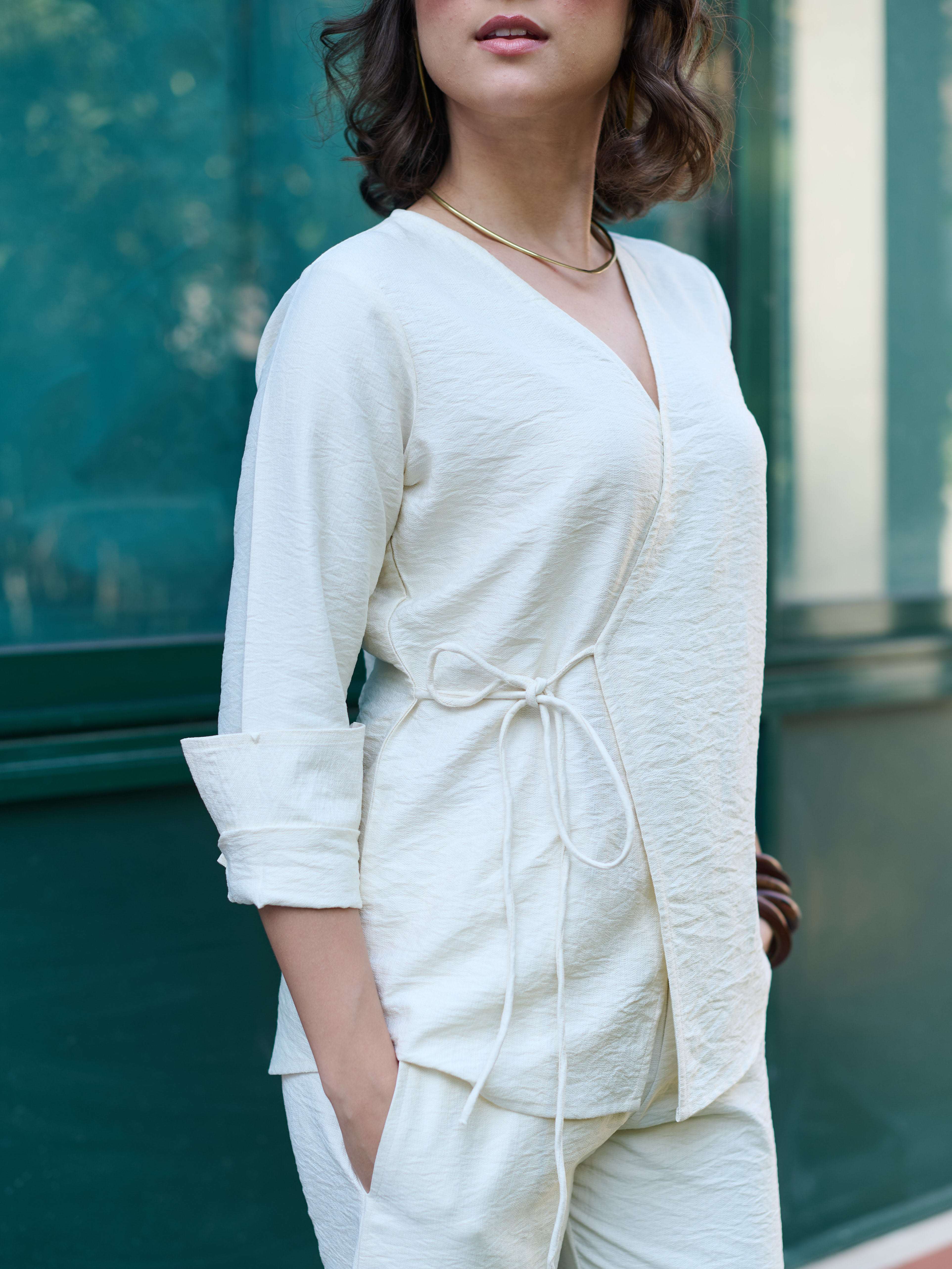The Go-To Wrap Set - Soft Ecru