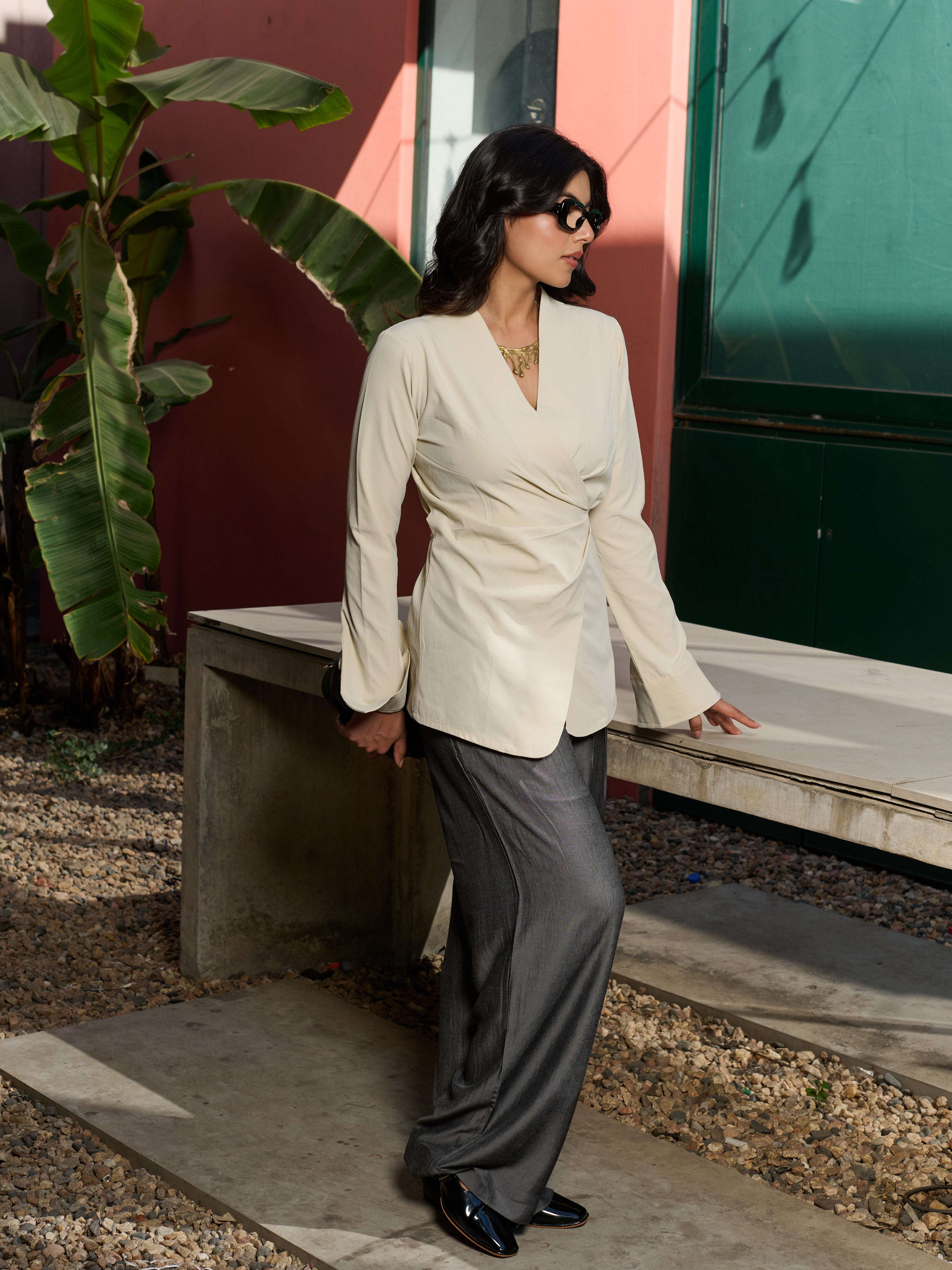 The Vision Top - Soft Ivory