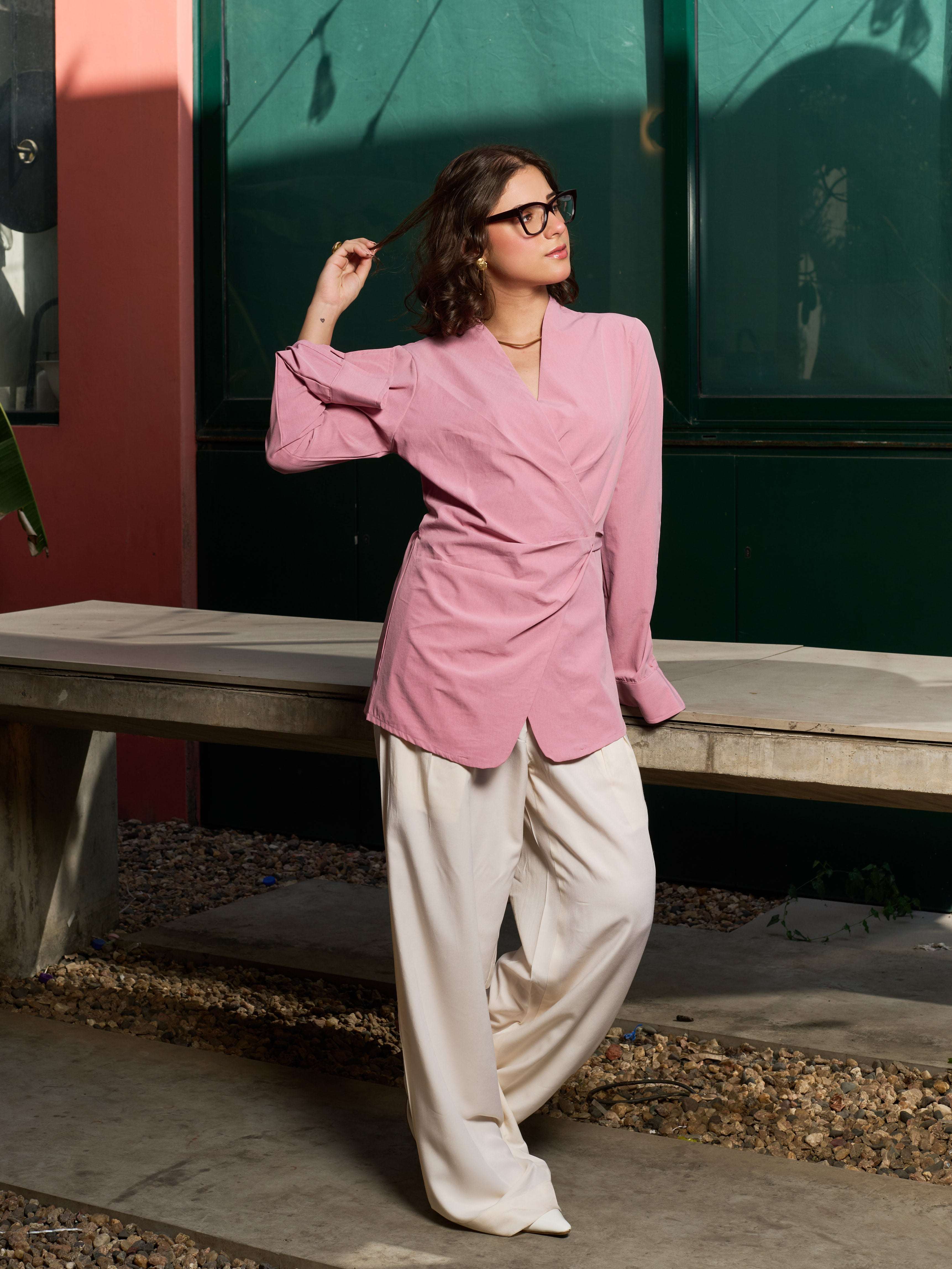 The Rose Kimono-Top