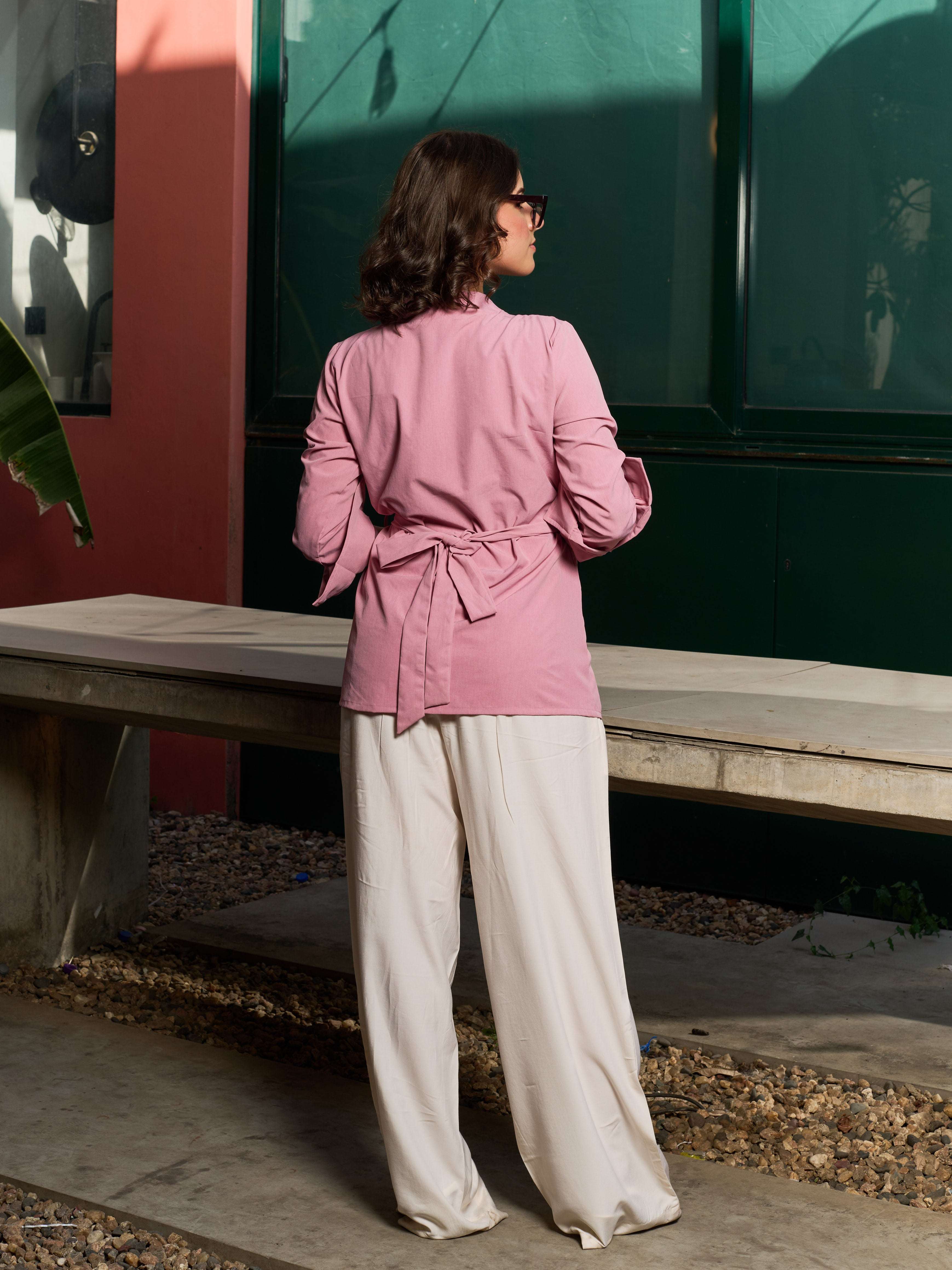 The Rose Kimono-Top