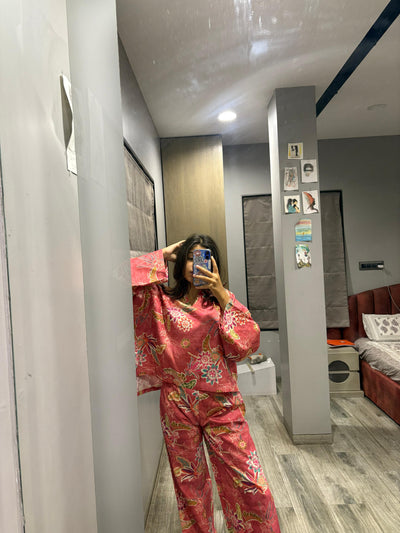 Customer wearing product