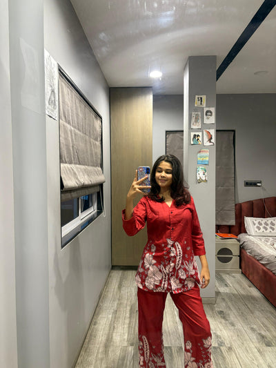 Customer wearing product